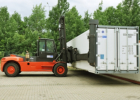 Transportequipment für Container - Linde Stapler